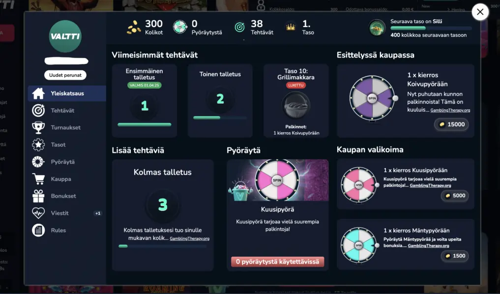 Valtin valinta uskollisuusohjelma